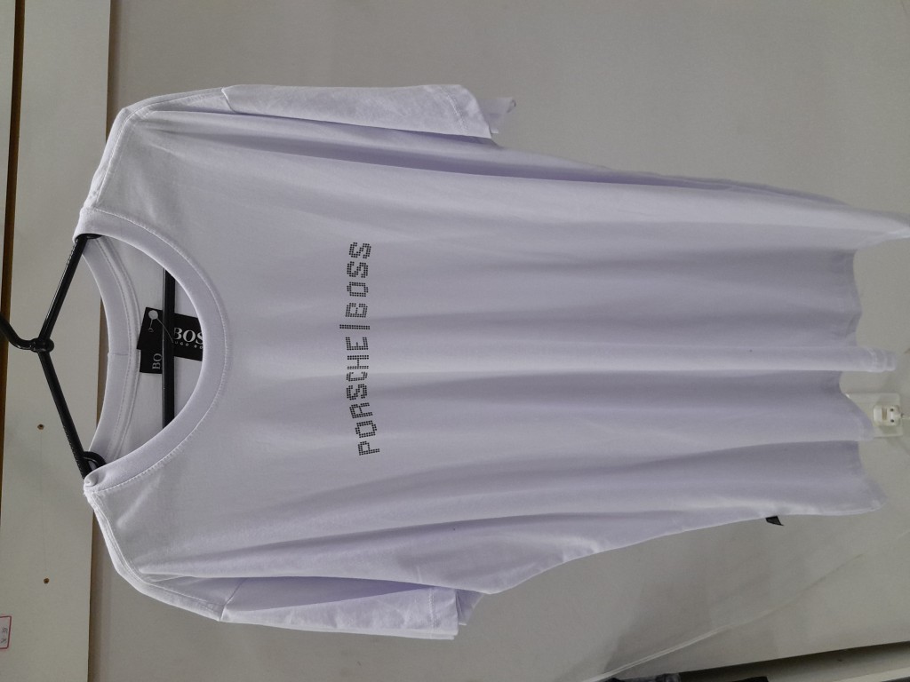 Camsieta  Algodão   Manga Curta Boss  calven clean